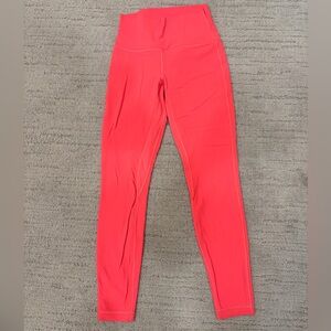 Dusty Coral High-Waisted Leggings